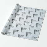 Winter Skiing Happy Holidays Wrapping Paper<br><div class="desc">You can find additional coordinating items in our "Winter Skiing" collection.</div>