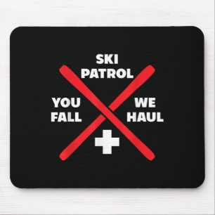 Winter Skiing Patrol Games Shirts & Hoodies Sk Mouse Pad