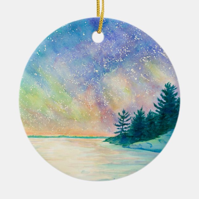 Winter Sky Ornament (Front)