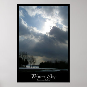 Winter Sky Poster