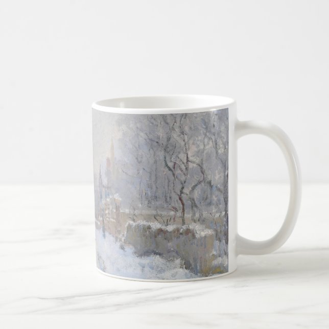 Winter Snow at Argeteuil Coffee Mug (Right)