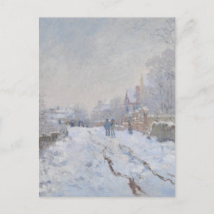 Winter Snow at Argeteuil Postcard