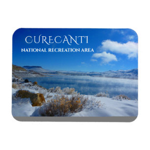 Winter Snow at Blue Mesa Resrvoir, Curecanti NRA Magnet