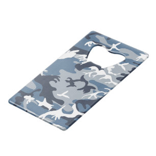 Winter Snow Blue Camouflage, Military, Army