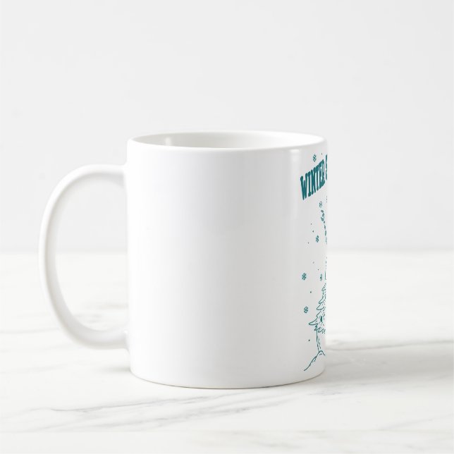 Winter Snow Dance  Coffee Mug (Left)