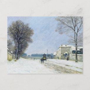 Winter, Snow Effect, 1876 Postcard