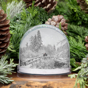 Winter Snow Globe Personalized Romantic Snowglobe