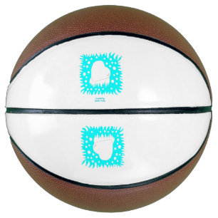 Winter Snow Heart Basketball