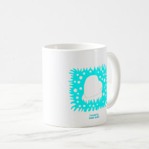 Winter Snow Heart Coffee Mug