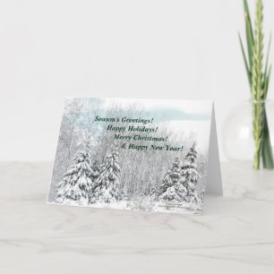 Winter Snow Load! Holiday Card