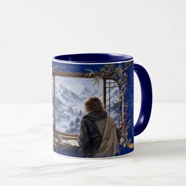 winter snow mug (Front Right)