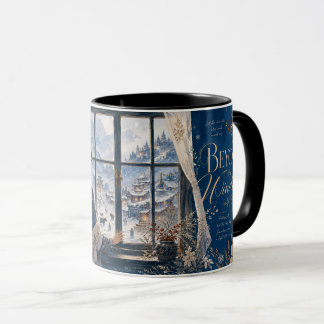 winter snow mug