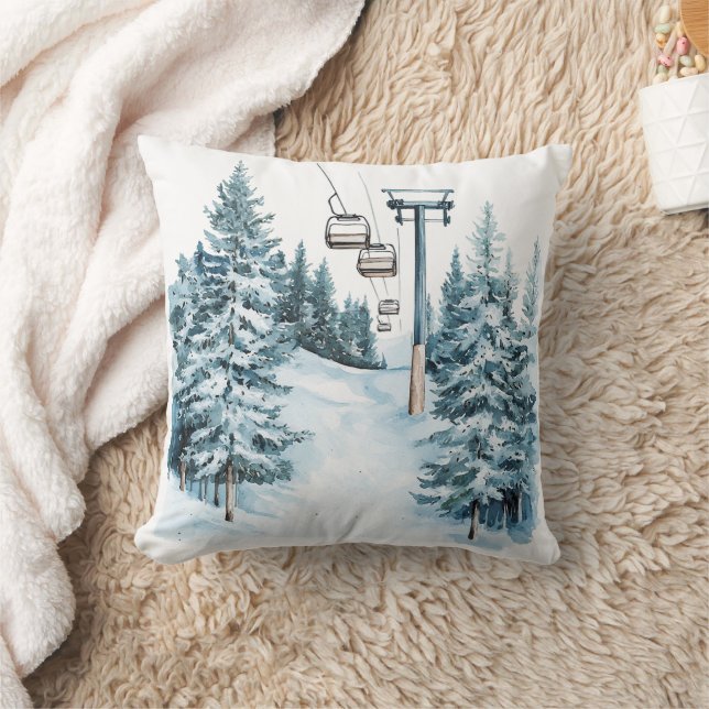 Winter Snow Ski Cushion (Blanket)
