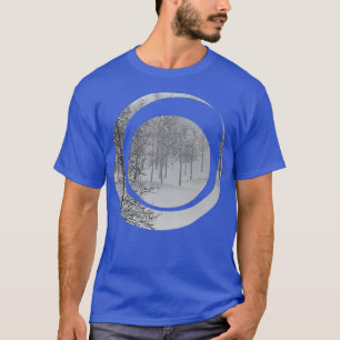 Winter, snow, trees, Christmas, Winter Wonderland  T-Shirt