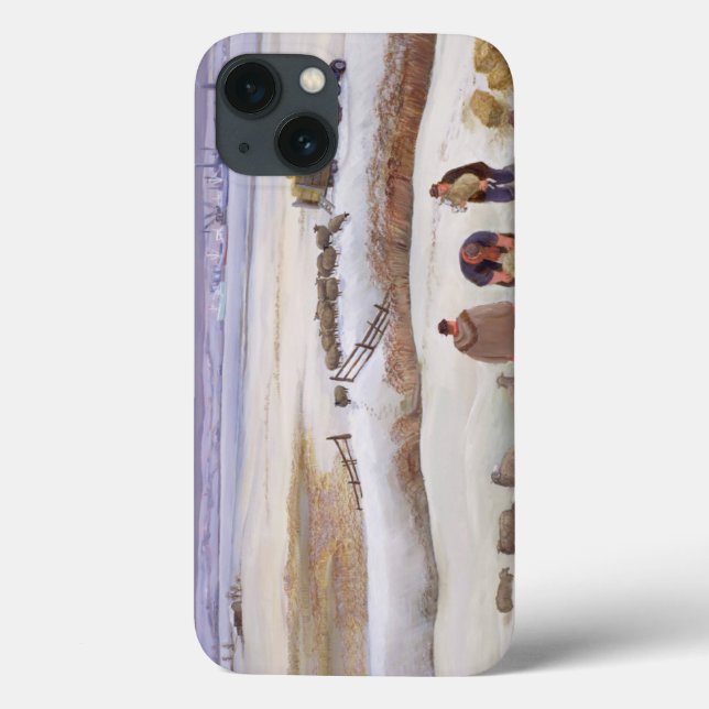 Winter Snowfall Case-Mate iPhone Case (Back)