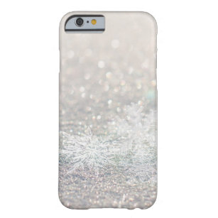 Winter Snowflake Bokeh Bling iPhone 6/6s Cases
