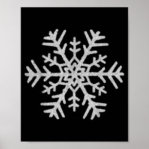 Winter Snowflake Christmas Xmas Costumes Men Women Poster