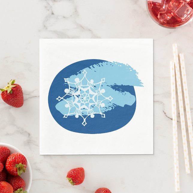 Winter Snowflake Napkin (Creator Uploaded)