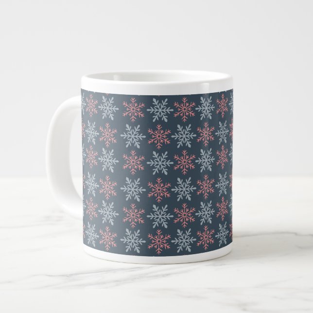 Winter Snowflake  Specialty Mug (Front Left)
