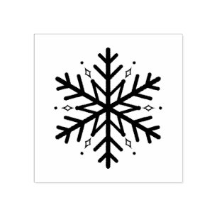 Winter Snowflake Stamp