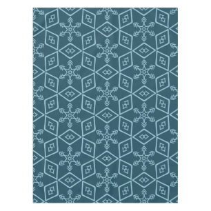 Winter Snowflake Tablecloth