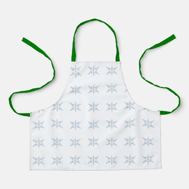 Winter Snowflakes  Apron (Front)