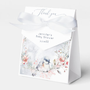 Winter snowflakes Baby its cold outside Thank you Favour Box