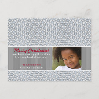 Winter Snowflakes :: Christmas Photo Postcard