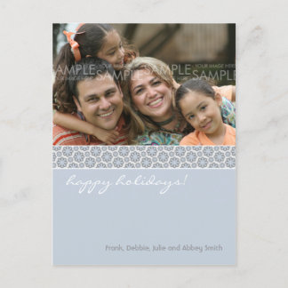 Winter Snowflakes :: Christmas Photo Postcard