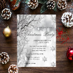 Winter, Snowflakes Corporate Christmas Party Invitation<br><div class="desc">Elegant  gold Christmas holiday party invitations. These beautiful Christmas invitations are perfect for Christmas dinner party invitations,  holiday gift exchange invitations,  Christmas fundraisers,  holiday ball invitations,  and other events held during the month of December. Just use the template fields to add your own event information.</div>