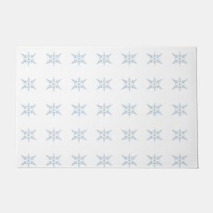 Winter Snowflakes Doormat