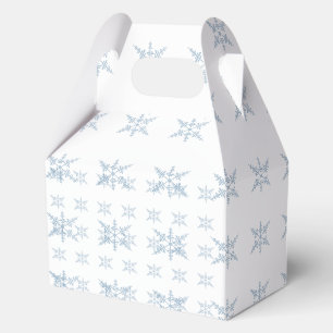 Winter Snowflakes Favour Box
