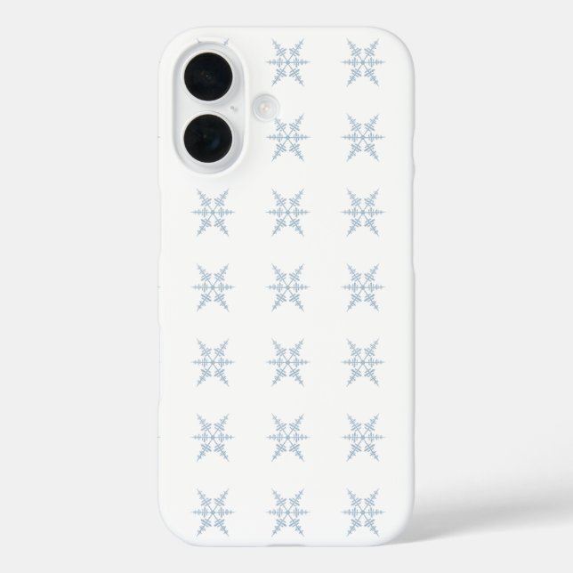 Winter Snowflakes iPhone / iPad case (Back)