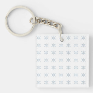 Winter Snowflakes  Key Ring