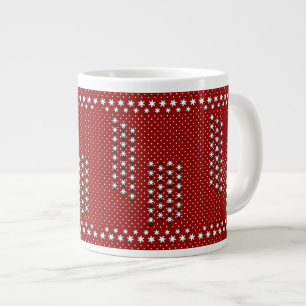 Winter Snowflakes Large Coffee Mug