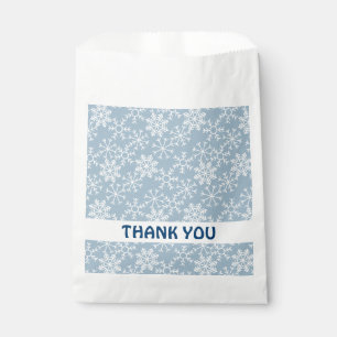 Winter SNOWFLAKES seamless pattern + your ideas Favour Bag