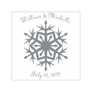 Winter Snowflakes Self-Inking Accent Stamp