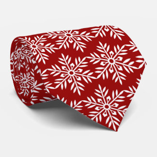 Winter Snowflakes Tie
