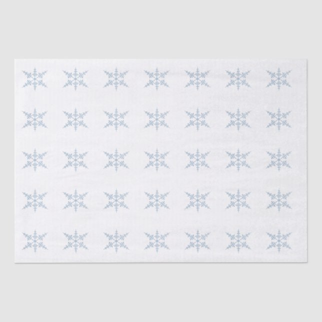 Winter Snowflakes Tissue Paper (Front)