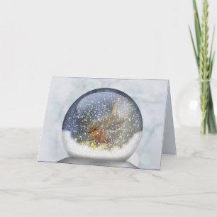 Winter Snowglobe Card