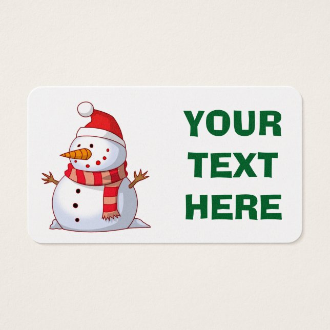 WINTER SNOWMAN (Front)