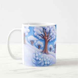 Winter Snowy Tree Coffee Mug
