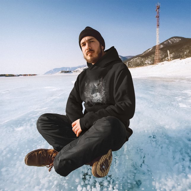 Winter Snowy Trees | Snowy Forest   Hoodie (Creator Uploaded)