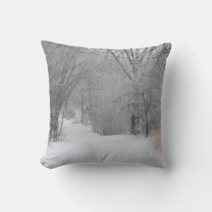 Winter Solitude Outdoor Cushion