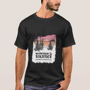 Winter Solstice Celebrating The Return Of The Sun  T-Shirt