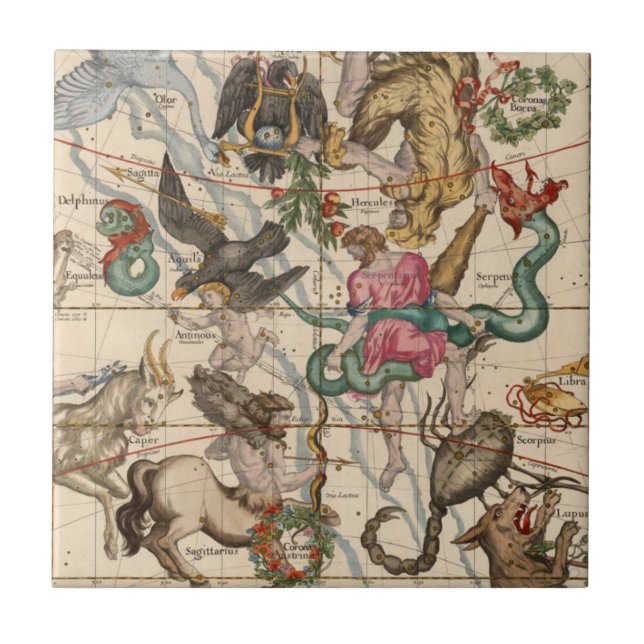 Winter Solstice Ceramic Tile (Front)