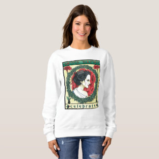 Winter Solstice Christmas women's sweatshirt