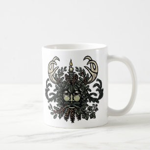 Winter Solstice Green Man Mug