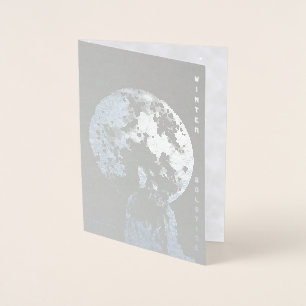 Winter Solstice: Greetings from Nature Foil Card