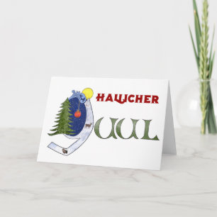Winter Solstice Greetings Holiday Card